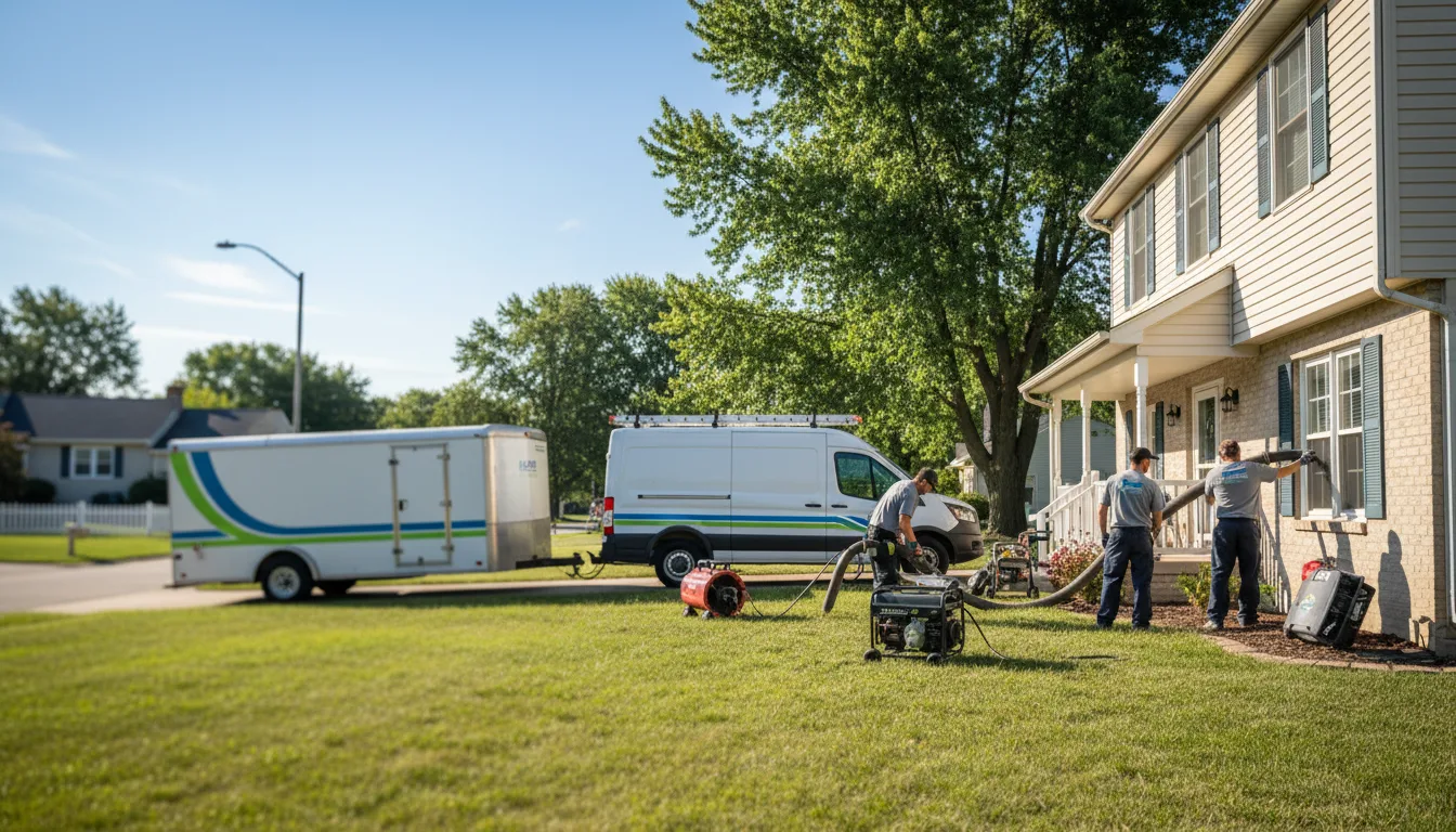 Flooded Basement Restoration And Cleanup With Repair in Irwin, IA near me